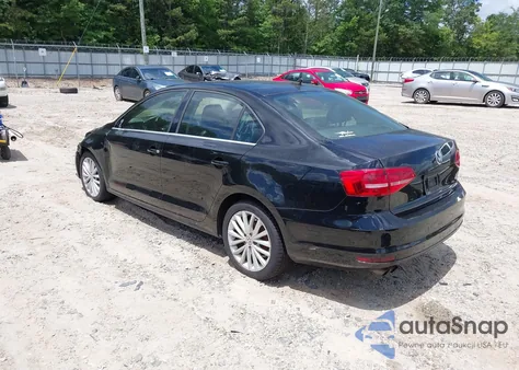 2015 Volkswagen Jetta 1.8T Se из США, поврежденный, VIN 3VWD07AJ7FM313101